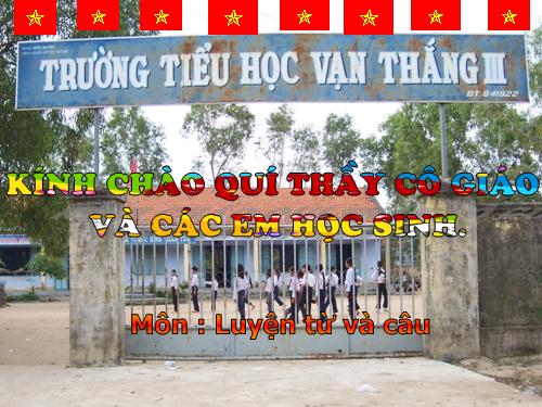 Tuần 8-9. MRVT: Thiên nhiên