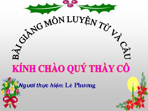 Tuần 9. Đại từ