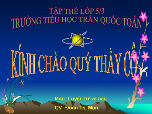 Tuần 11. Đại từ xưng hô