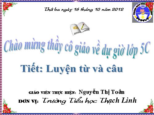 Tuần 6. MRVT: Hữu nghị - Hợp tác