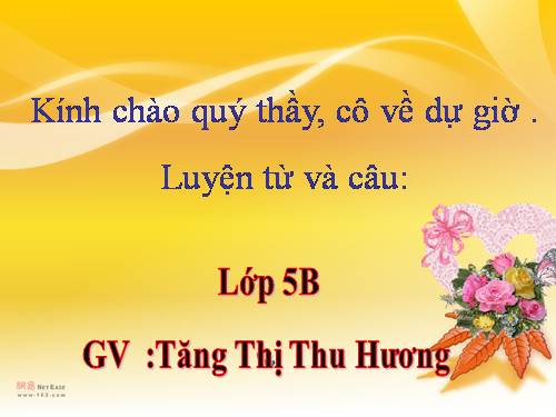 Tuần 8-9. MRVT: Thiên nhiên