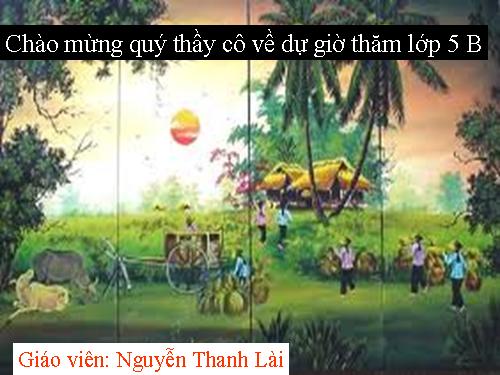 Tuần 5. MRVT: Hoà bình