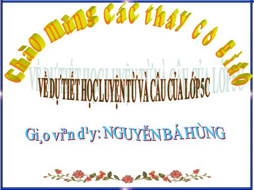 Tuần 12-13. MRVT: Bảo vệ môi trường
