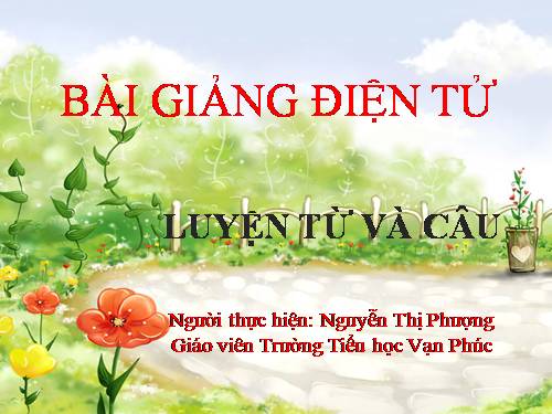 Tuần 23-24. MRVT: Trật tự - An ninh