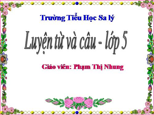 Tuần 20-21. MRVT: Công dân