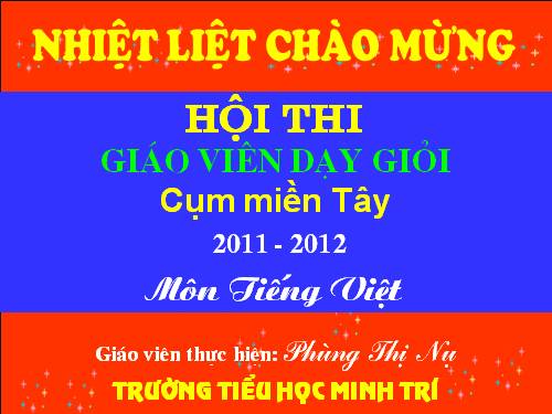 Tuần 15. MRVT: Hạnh phúc