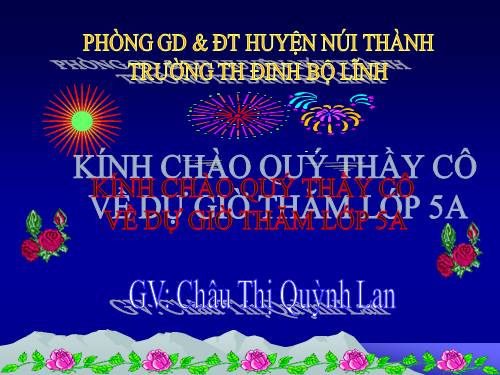 Tuần 20-21-22-23. Nối các vế câu ghép bằng quan hệ từ