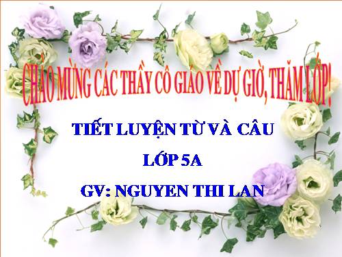 Tuần 20-21-22-23. Nối các vế câu ghép bằng quan hệ từ