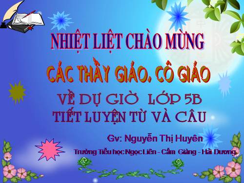 Tuần 20-21. MRVT: Công dân