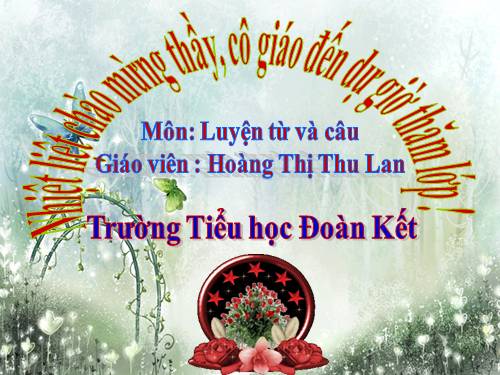 Tuần 17. Ôn tập về từ và cấu tạo từ