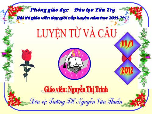 Tuần 20-21. MRVT: Công dân