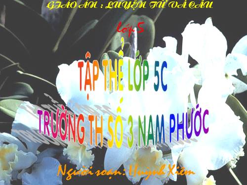 Tuần 20-21. MRVT: Công dân