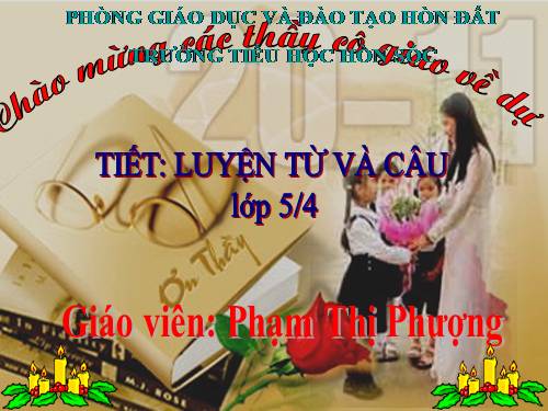 Tuần 15-16. Tổng kết vốn từ