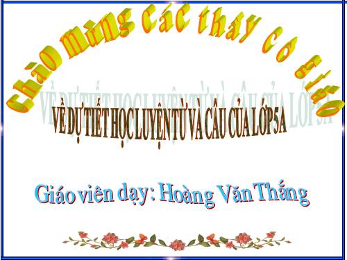 Tuần 12-13. MRVT: Bảo vệ môi trường