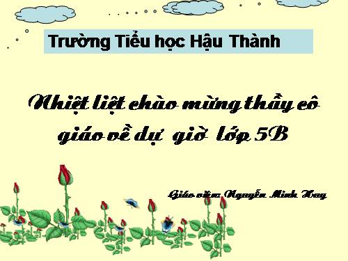 Tuần 15. MRVT: Hạnh phúc