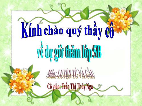 Tuần 12-13. Luyện tập về quan hệ từ