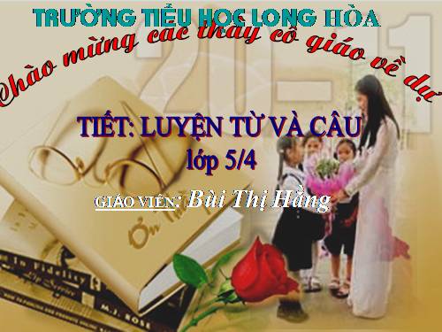 Tuần 11. Quan hệ từ