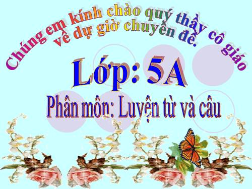 Tuần 14. Ôn tập về từ loại