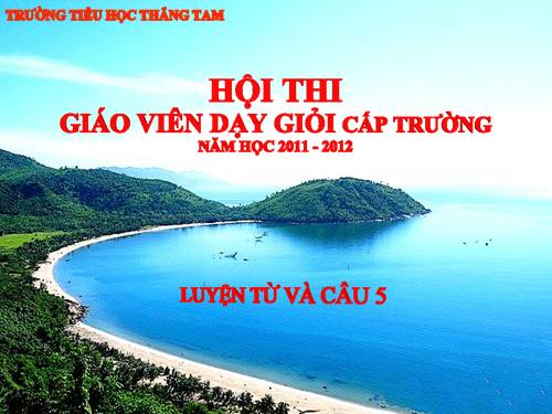 Tuần 11. Quan hệ từ