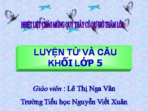 Tuần 7-8. Luyện tập về từ nhiều nghĩa