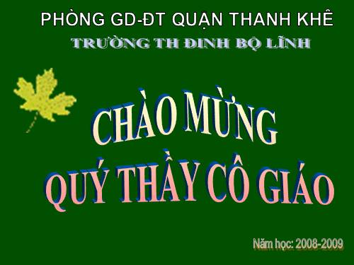 Tuần 8-9. MRVT: Thiên nhiên