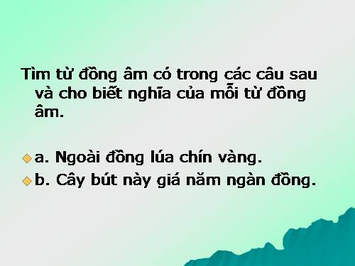 Tuần 6. MRVT: Hữu nghị - Hợp tác