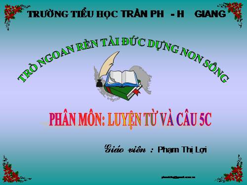 Tuần 11. Đại từ xưng hô