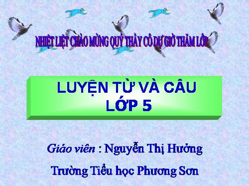 Tuần 7-8. Luyện tập về từ nhiều nghĩa