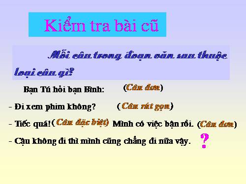 Tuần 19. Câu ghép