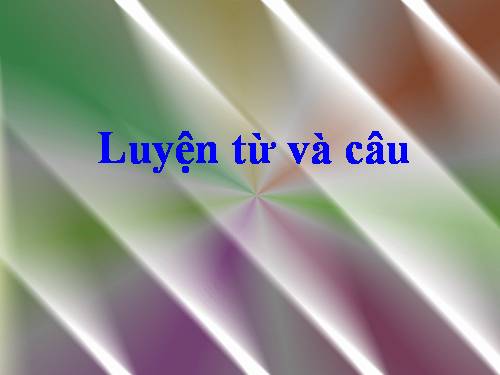 Tuần 7. Từ nhiều nghĩa
