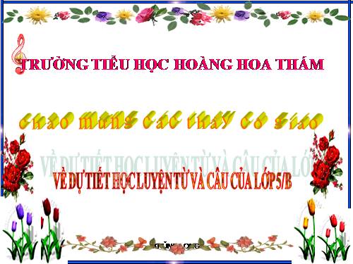 Tuần 20-21-22-23. Nối các vế câu ghép bằng quan hệ từ