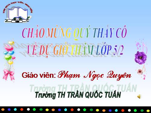 Tuần 33. MRVT: Trẻ em