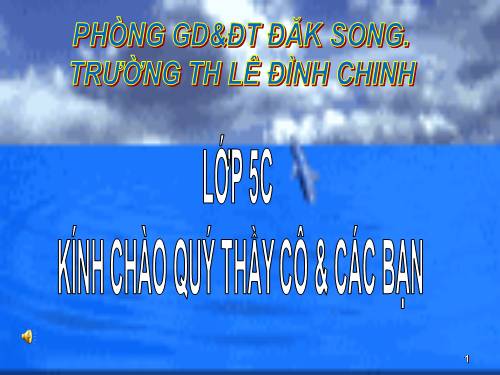 Tuần 12-13. MRVT: Bảo vệ môi trường