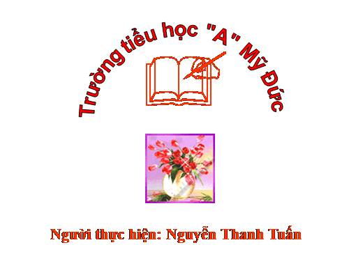 Tuần 30. MRVT: Nam và nữ