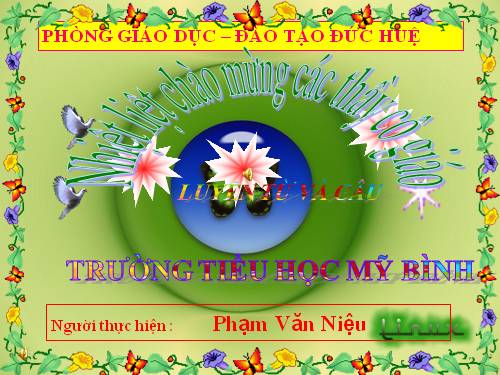 Tuần 25. Liên kết các câu trong bài bằng cách lặp từ ngữ