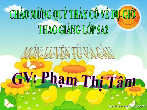 Tuần 23-24. MRVT: Trật tự - An ninh