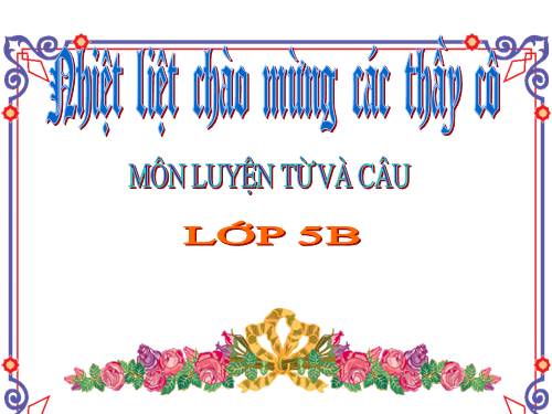 Tuần 7. Từ nhiều nghĩa