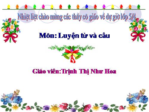 Tuần 25. Liên kết các câu trong bài bằng cách thay thế từ ngữ