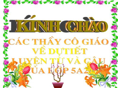 Tuần 15-16. Tổng kết vốn từ