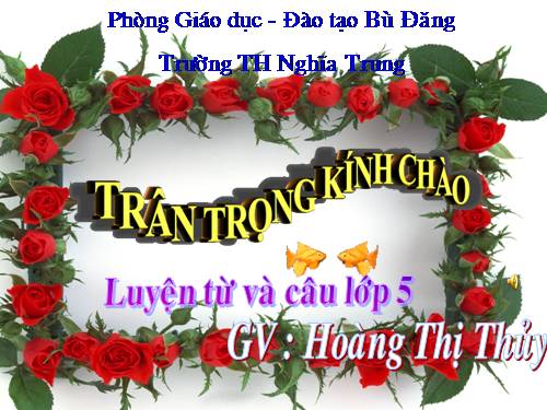 Tuần 20-21-22-23. Nối các vế câu ghép bằng quan hệ từ