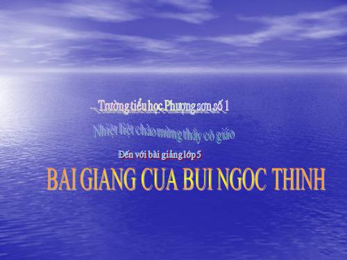 Tuần 5. Từ đồng âm