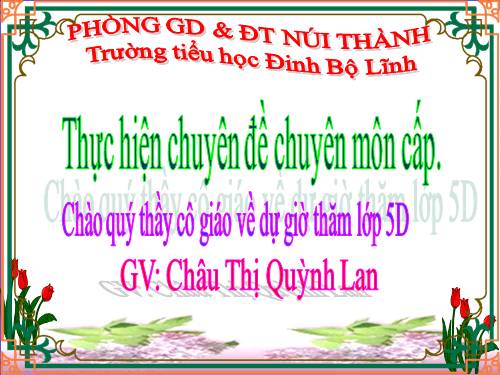 Tuần 17. Ôn tập về câu