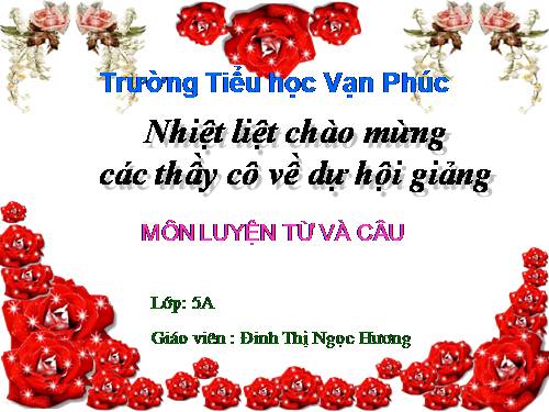 Tuần 9. Đại từ