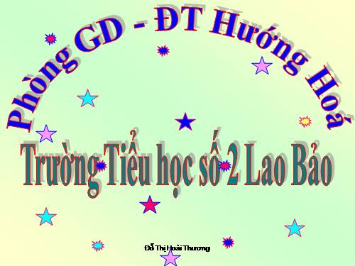 Tuần 11. Đại từ xưng hô