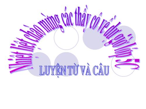 Tuần 25. Liên kết các câu trong bài bằng cách thay thế từ ngữ