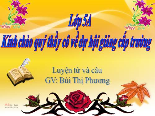 Tuần 8-9. MRVT: Thiên nhiên