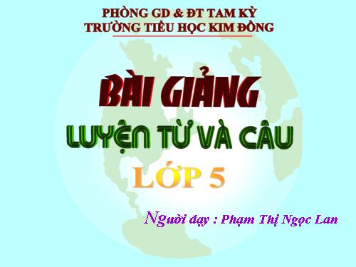 Tuần 5. MRVT: Hoà bình