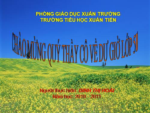 Tuần 33. MRVT: Trẻ em