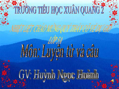 Tuần 6. Dùng từ đồng âm để chơi chữ