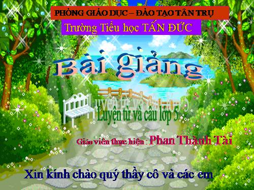 Tuần 23-24. MRVT: Trật tự - An ninh